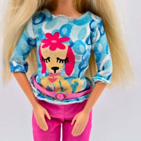 Barbie Stylin Pup Barbie Doll & Dog Ginger Cocker Spaniel 56684 2002 Mattel Read - Picture 4 of 16